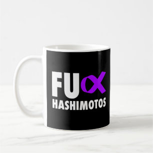 Fu Hashimotos Purple Ribbon - Hashimotos Coffee Mug