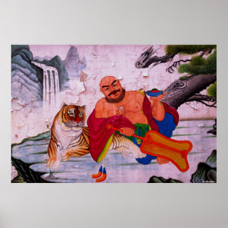 Fu Hu Luohan Print