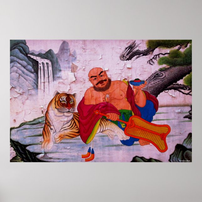 Fu Hu Luohan Print (Front)