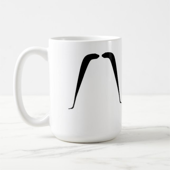 fu manchu mug (Left)