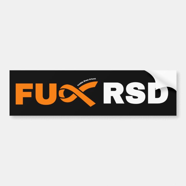 FU RSD BUMPER STICKER (Front)