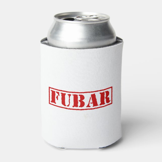 FUBAR CAN COOLER (Can Front)