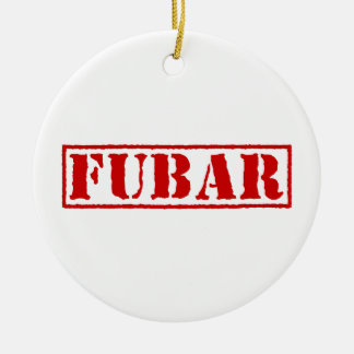 FUBAR CERAMIC TREE DECORATION