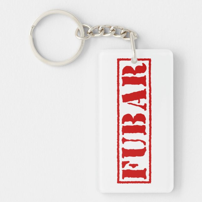 FUBAR KEY RING (Front)