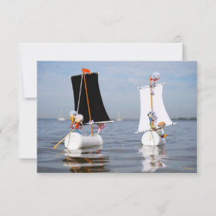 Fubbies at sea against plastic pollution.