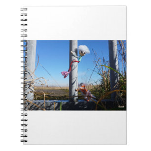 Fubby fantasy, fleeing an animal. notebook