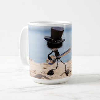 Fubby guitarist with Slash look alike hat. Coffee Mug