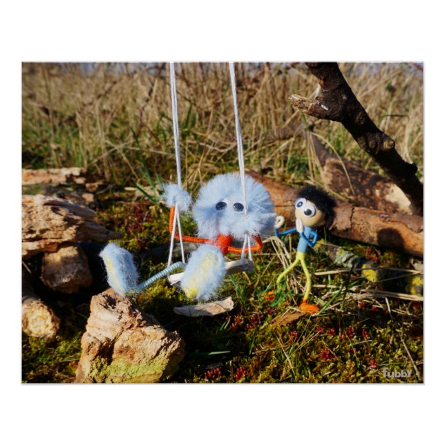 Fubby sample on the rocking. poster (Front)