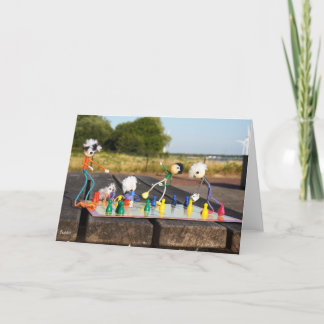 Fubby's playing "Man doesn't make you worse!" Thank You Card