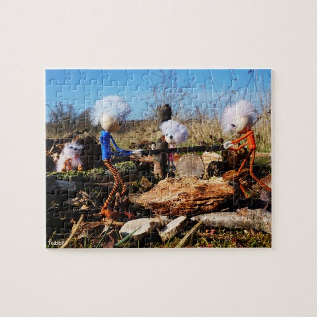 Fubby's timber mill. jigsaw puzzle (Horizontal)