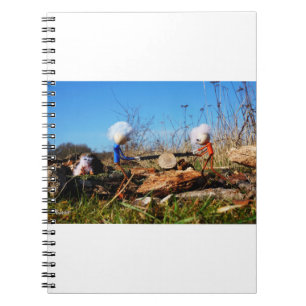 Fubby's who saw the trunk of tree. notebook