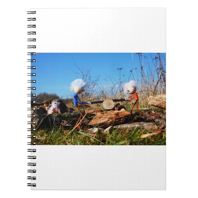 Fubby's who saw the trunk of tree. notebook (Front)
