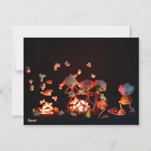 Fubby's with popcorn explosion from lava holes. postcard