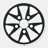 Fuchs 5 bolt sticker