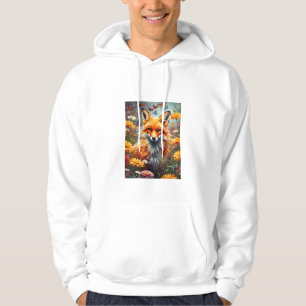 Fuchs auf der Wiese Hoodie
