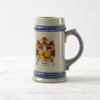 Fuchs Family Crest Beer Stein