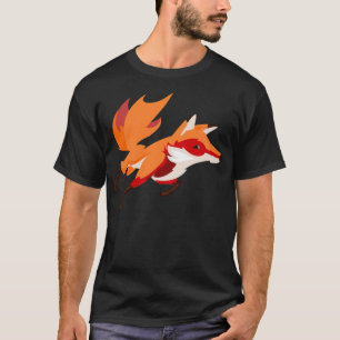 fuchs fox animal golden retriever labrador print T-Shirt