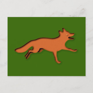 Fuchs fox postcard