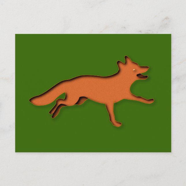 Fuchs fox postcard (Front)