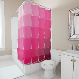 fuchsia 11 shower curtain