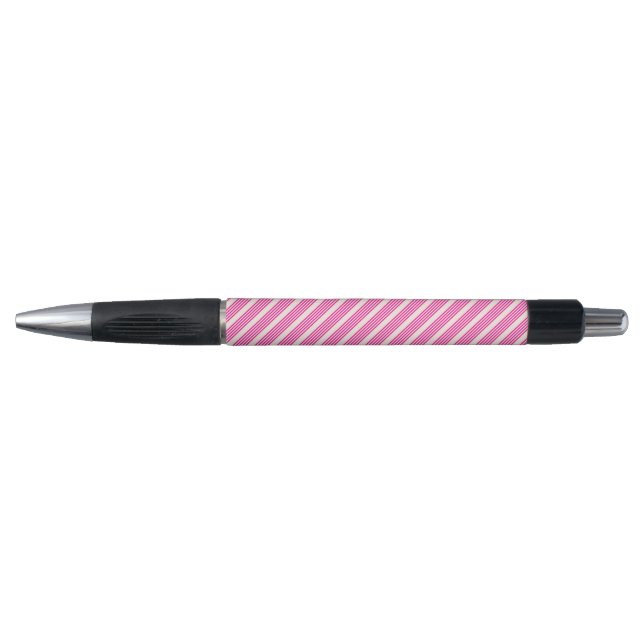 Fuchsia and beige five stripes pattern (Front)