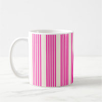 Fuchsia and beige five stripes pattern