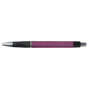 Fuchsia and charcoal five stripes pattern