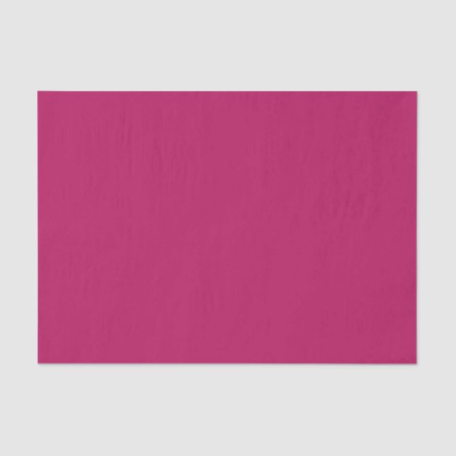 Fuchsia Berry Magenta Pink Tissue Paper (Front)