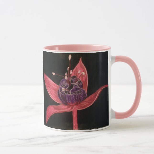 FUCHSIA BLOSSOM mug (Right)