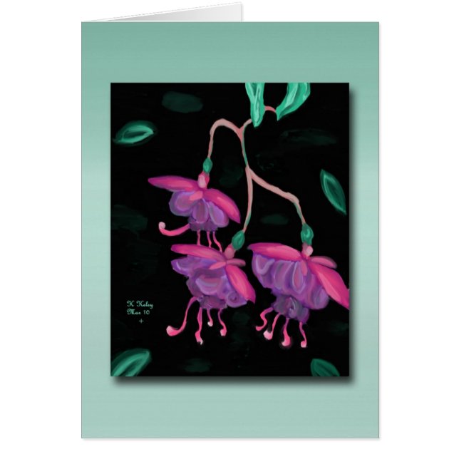 Fuchsia card (Front)
