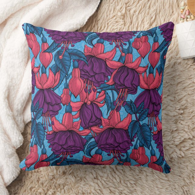 Fuchsia Cushion (Blanket)