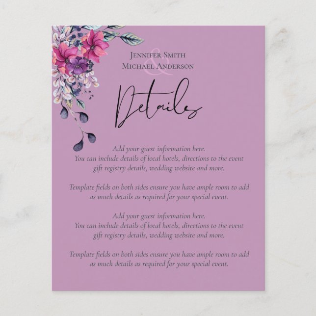 Fuchsia Dreams Co-ordinates Sage and Deep Pink (Front)