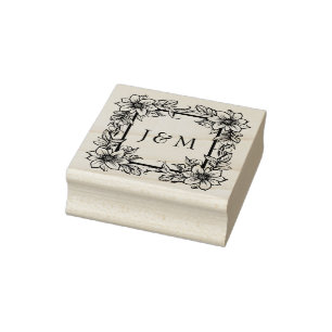 Fuchsia Enchantment Collection Rubber Stamp