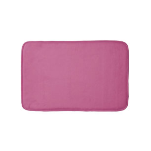 Fuchsia Essence Solid Colour Bath Mat