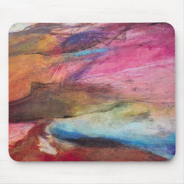 Fuchsia Expression Mouse Mat (Front)
