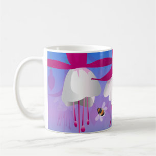 Fuchsia Flowers   Coffee Mug