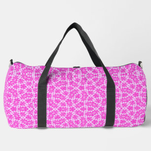 Fuchsia Flowers Duffle Bag