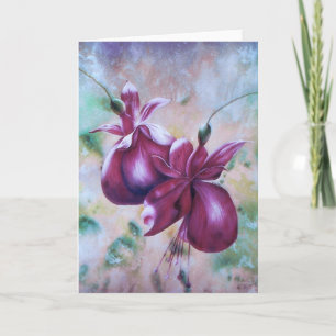Fuchsia Greeting Card