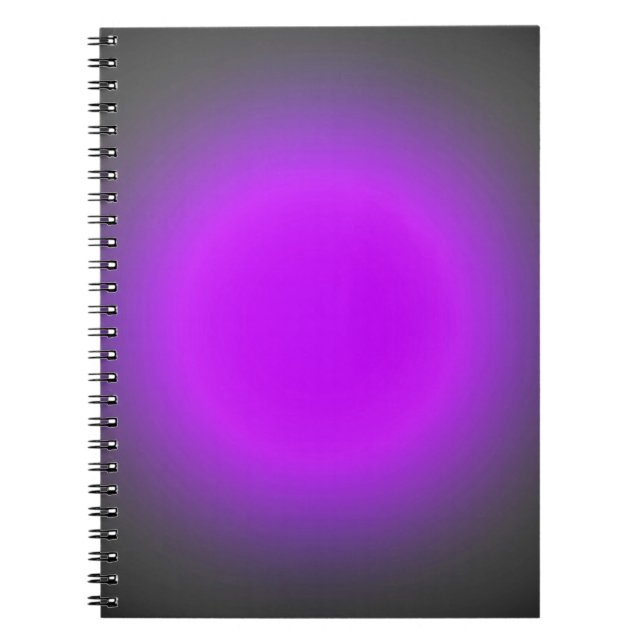 Fuchsia & Grey Focus Notebook (Front)