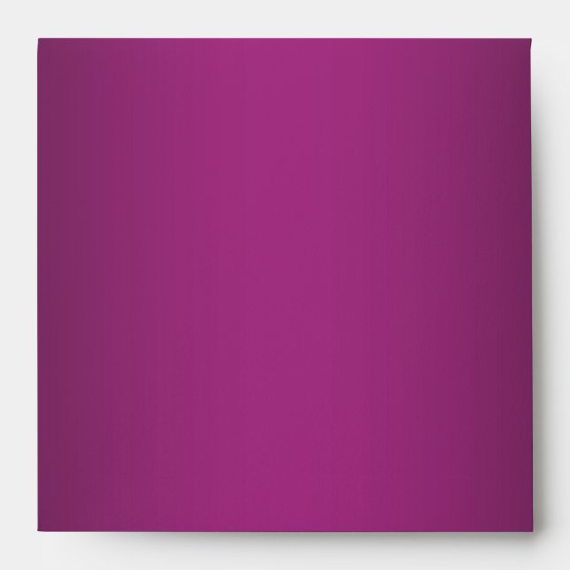 Fuchsia Hot Pink Black Linen Envelopes (Front)