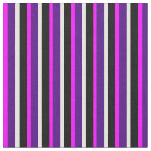 Fuchsia, Indigo, Mint Cream, and Black Pattern