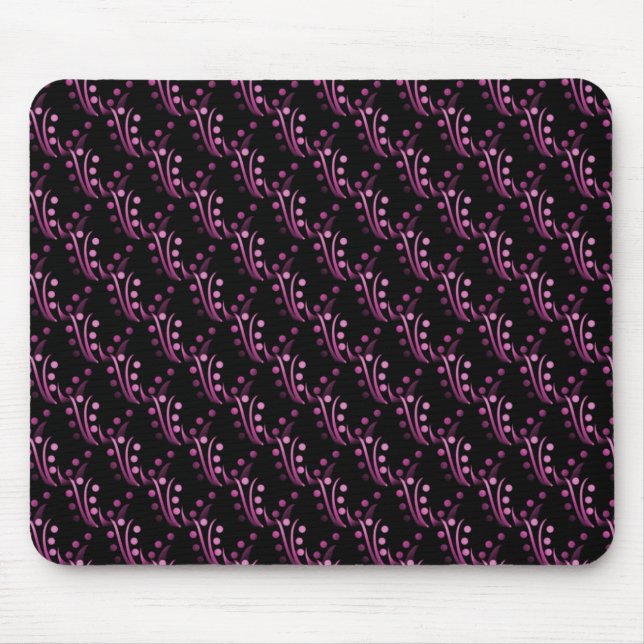 Fuchsia Luxurious Glam Mousepad (Front)