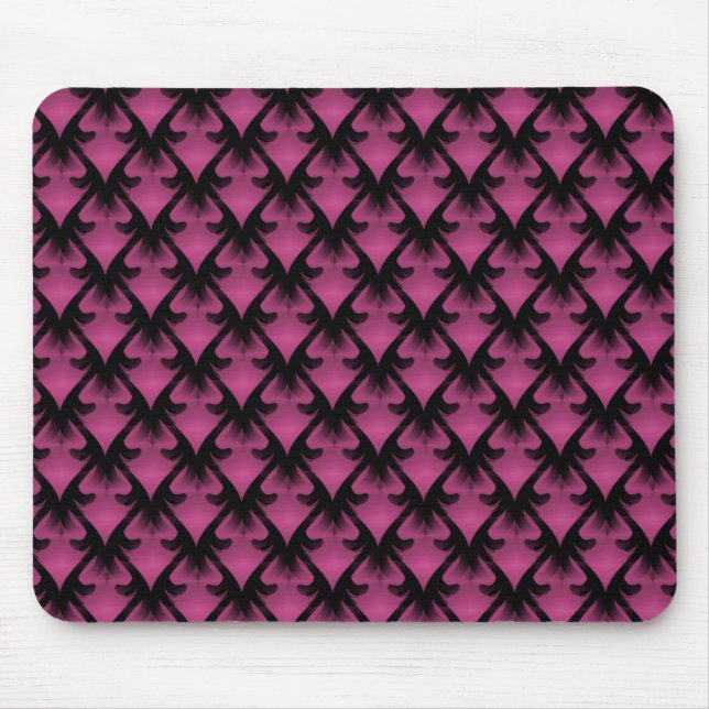 Fuchsia Metropolitan Glam Mousepad (Front)