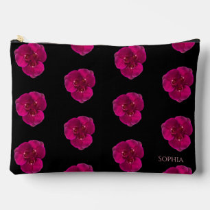 Fuchsia Orchids Accessory Pouch