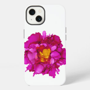 Fuchsia Peony--customisable!! iPhone 13 Case