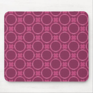 Fuchsia Quirky Charm Mousepad