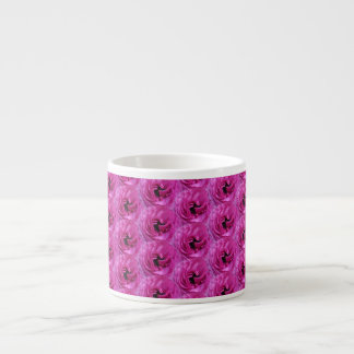 Fuchsia Ranunculus - Modern Floral Design Espresso Cup