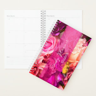 Fuchsia Rose Secret Gardens Planner