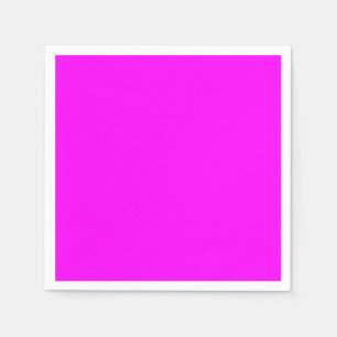 Fuchsia Solid Colour   Classic Elegant Napkin