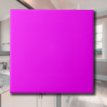 Fuchsia Solid Colour | Classic Elegant Tile<br><div class="desc">Fuchsia Solid Colour | Classic | Elegant | Trendy | Stylish | Gift</div>